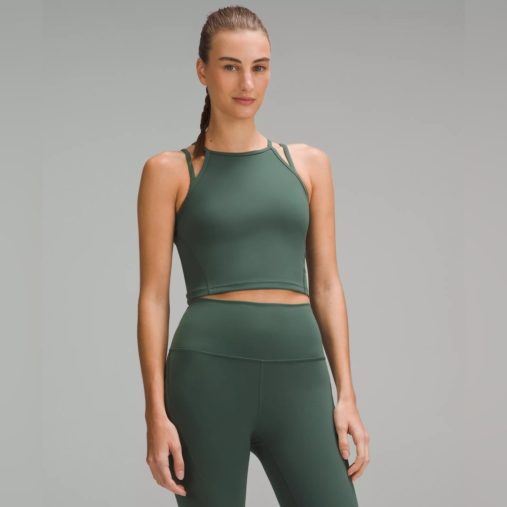 Lululemon Wunder Train High-Neck Cross-Back Tank Top